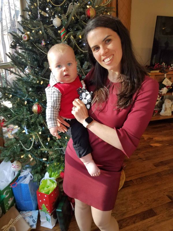 Lauren with Her Nephew