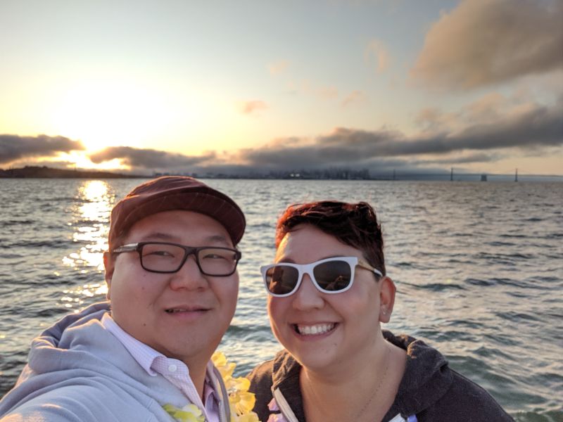 Sunset Boat Ride in San Francisco