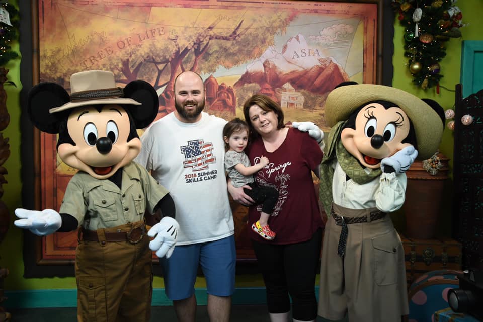 Meeting Mickey & Minnie
