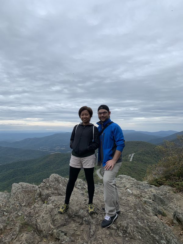 Hiking in Shenandoah