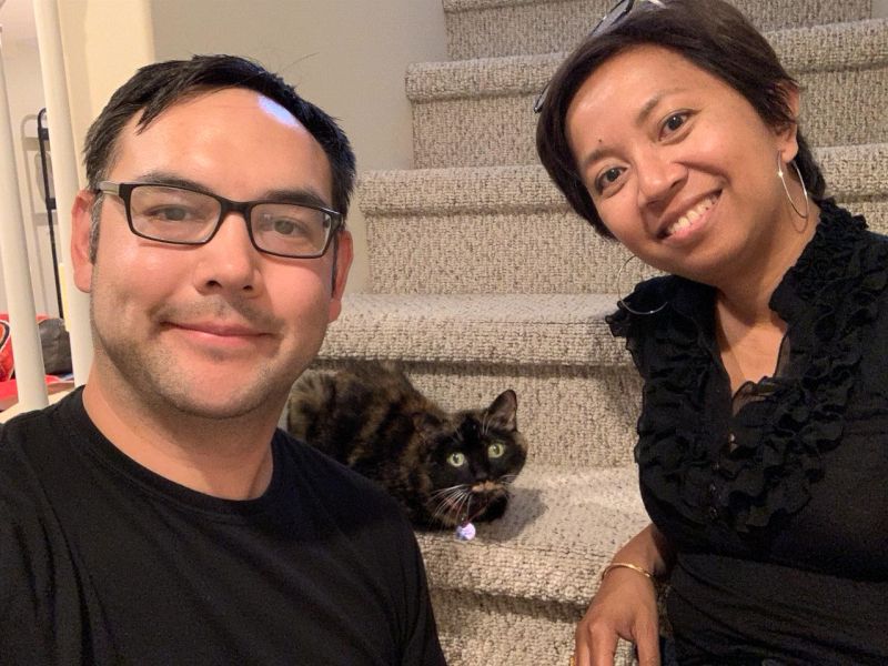 With Our Cat, Peanut