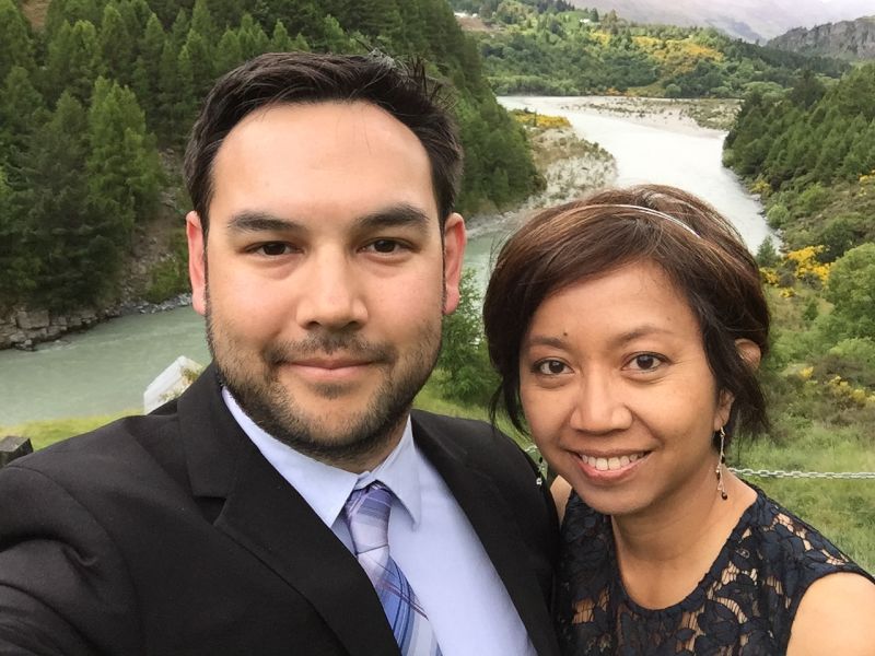 At a Cousin's Wedding in New Zealand